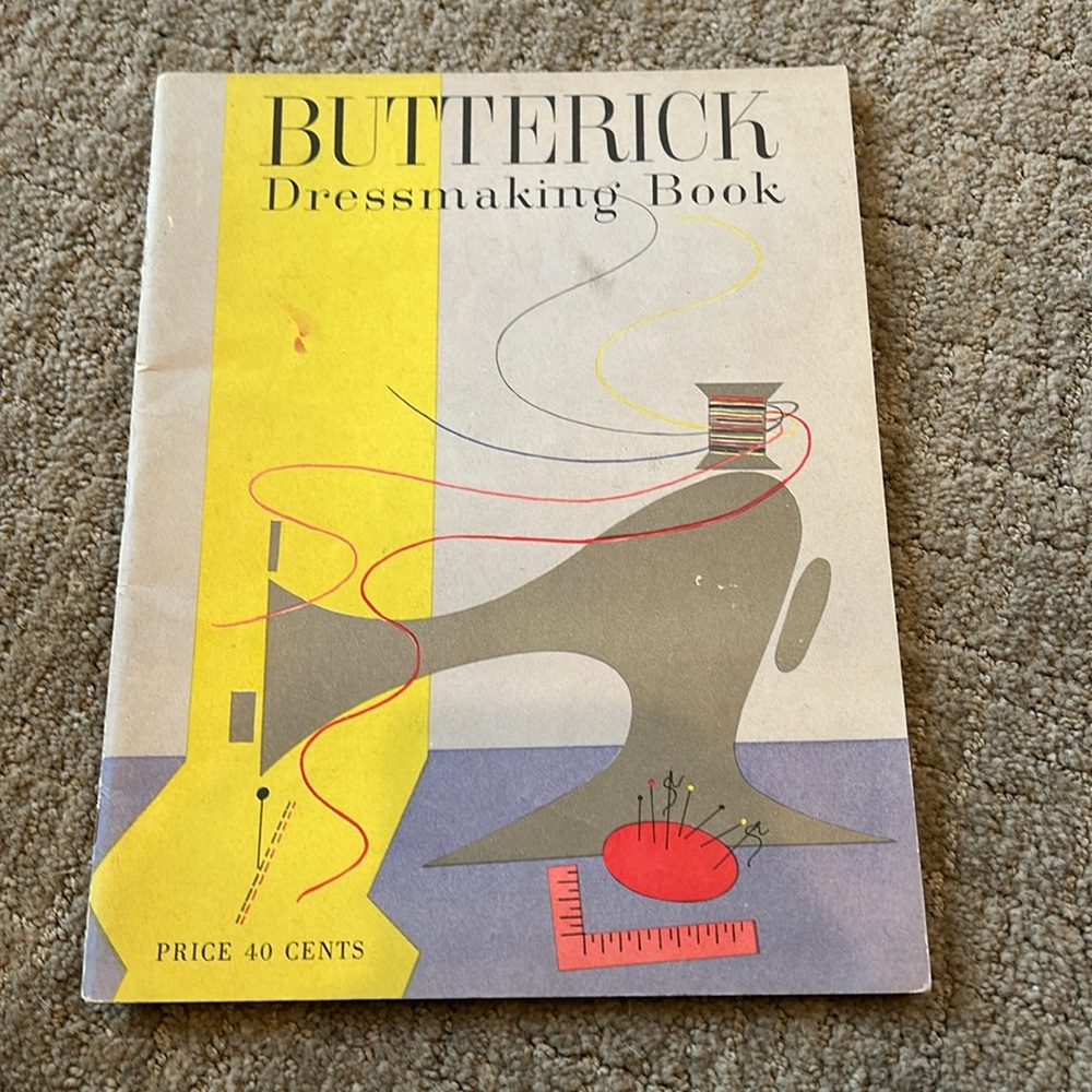 Dress making book 1949 vintage